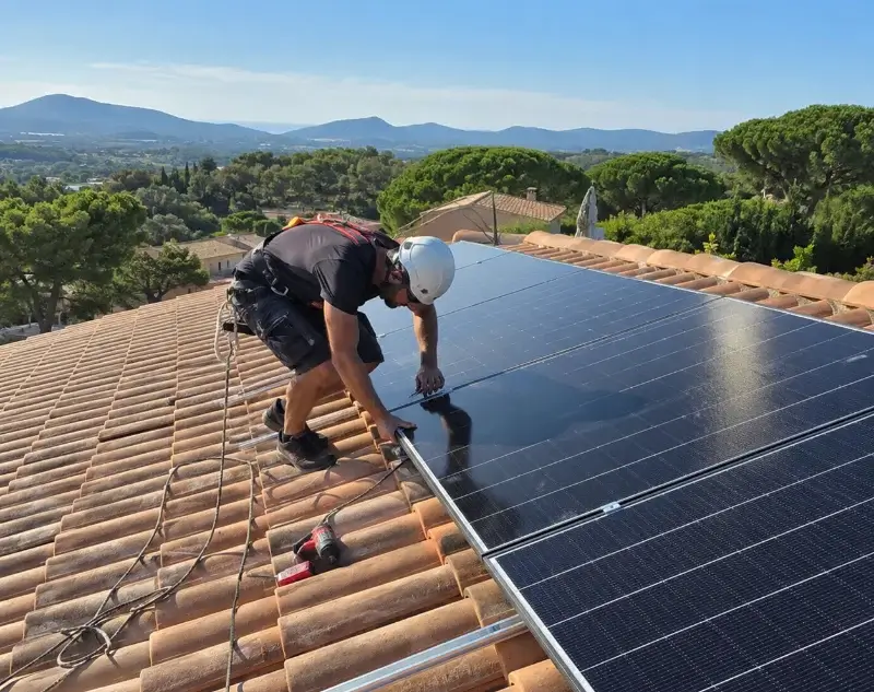 Installateur panneaux solaires Grans — pose photovoltaïque sur toiture
