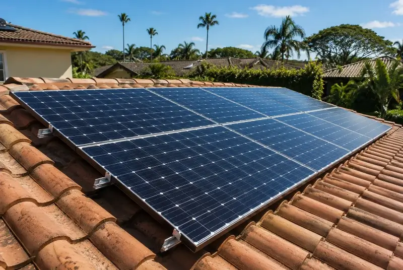Installation de panneaux solaires à Grans